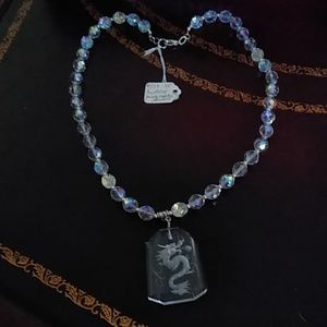 Crystal with Quartz Crystal Pendant.